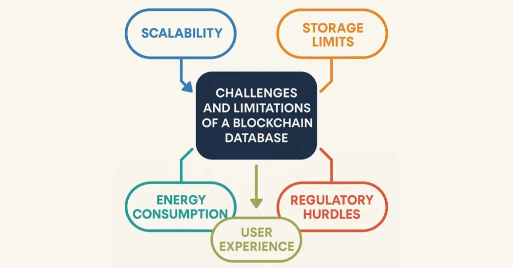 blockchain is a database